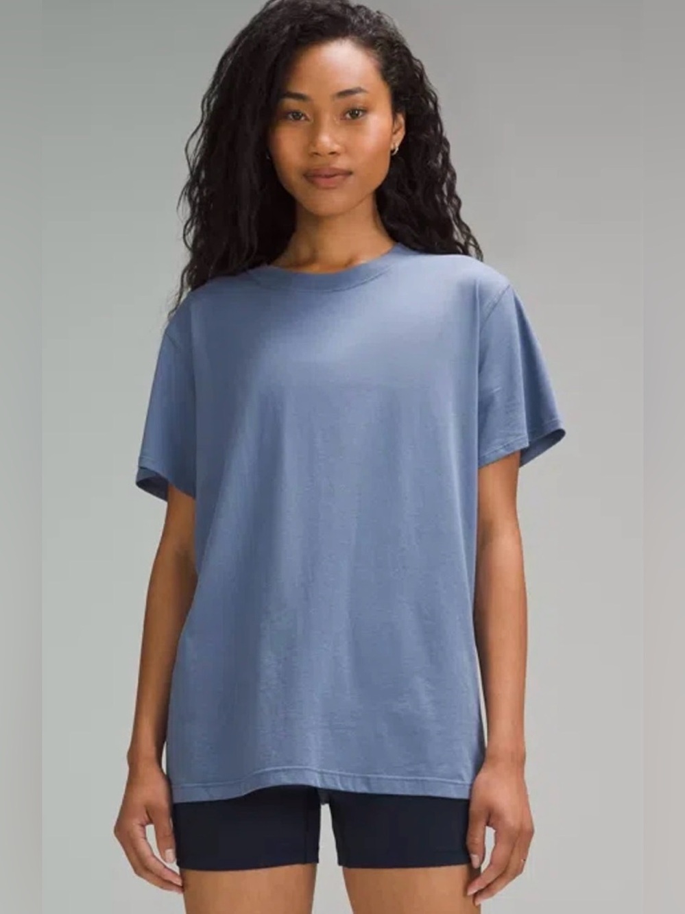Lululemon All Yours Cotton Tee in oasis Blue